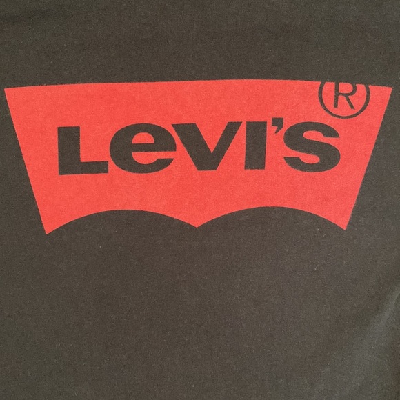 [M] Levis Printed Logo T-shirt | Black - Picture 3 of 4